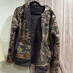 Under Armour Black and Gray ColdGear Jacket